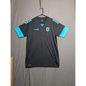 Capelli Sport WFC Academy Soccer Jersey Mens Large Black Blue Athletic Tee